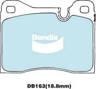 BENDIX DB163 GCT - Set placute frana,frana disc - allinparts.ro