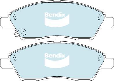 BENDIX DB1830 4WD - Set placute frana,frana disc - allinparts.ro