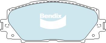 BENDIX DB1820 GCT - Set placute frana,frana disc allinparts.ro