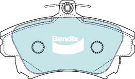 BENDIX DB1381 MKT - Set placute frana,frana disc - allinparts.ro