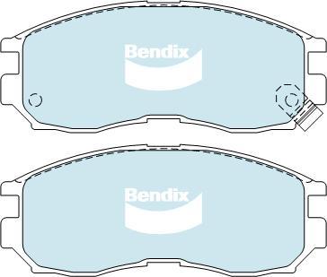 BENDIX DB1249 GCT - Set placute frana,frana disc - allinparts.ro