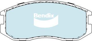 BENDIX DB1201 GCT - Set placute frana,frana disc allinparts.ro