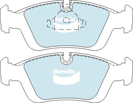 BENDIX DB1224 GCT - Set placute frana,frana disc - allinparts.ro