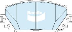 BENDIX DB1785 GCT - Set placute frana,frana disc allinparts.ro