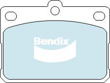 BENDIX DB85 GCT - Set placute frana,frana disc allinparts.ro