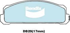 BENDIX DB29 GCT - Set placute frana,frana disc - allinparts.ro