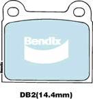 BENDIX DB2 GCT - Set placute frana,frana disc allinparts.ro