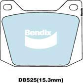 Bendix-AU DB525 GCT - Set placute frana,frana disc allinparts.ro