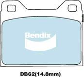 Bendix-AU DB62 GCT - Set placute frana,frana disc - allinparts.ro