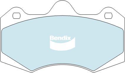Bendix-AU DB1937 HD - Set placute frana,frana disc allinparts.ro