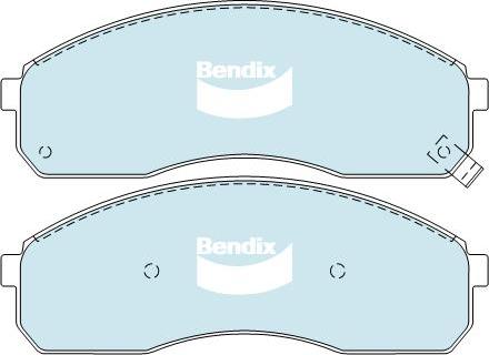 Bendix-AU DB1489 HD - Set placute frana,frana disc allinparts.ro