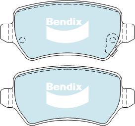 Bendix-AU DB1511 GCT - Set placute frana,frana disc - allinparts.ro