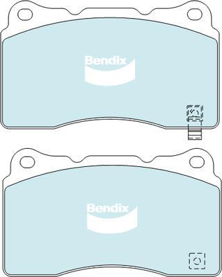Bendix-AU DB1678 ULT - Set placute frana,frana disc allinparts.ro