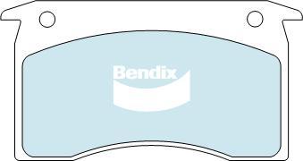 Bendix-AU DB1028 HD - Set placute frana,frana disc - allinparts.ro