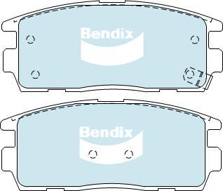 Bendix-AU DB1862 -4WD - Set placute frana,frana disc - allinparts.ro