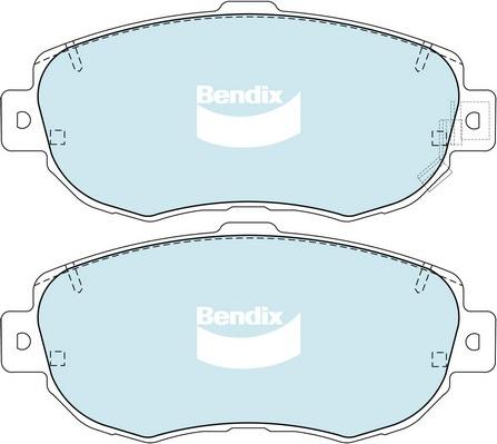 Bendix-AU DB1395 ULT+ - Set placute frana,frana disc allinparts.ro