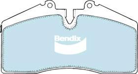 Bendix-AU DB1355 HD - Set placute frana,frana disc allinparts.ro