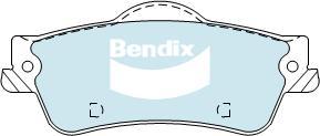 Bendix-AU DB1766 HD - Set placute frana,frana disc allinparts.ro