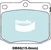 Bendix-AU DB86 GCT - Set placute frana,frana disc allinparts.ro