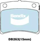 Bendix-AU DB263 GCT - Set placute frana,frana disc allinparts.ro