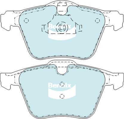 Bendix-AU DB2236 GCT - Set placute frana,frana disc allinparts.ro