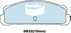 Bendix-AU DB22 GCT - Set placute frana,frana disc - allinparts.ro