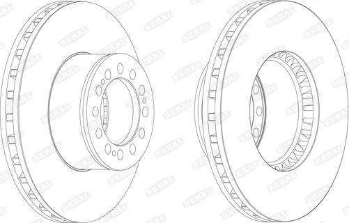 Beral BCR181A - Disc frana allinparts.ro
