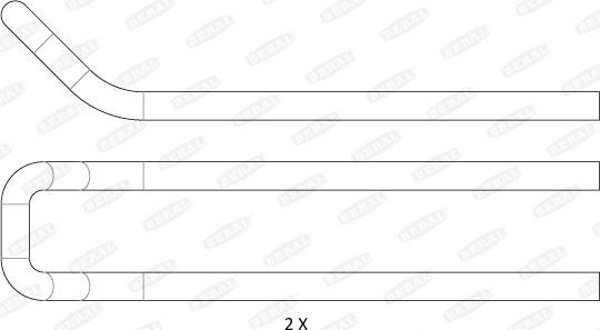 Beral FAC176 - Set accesorii, placute frana - allinparts.ro