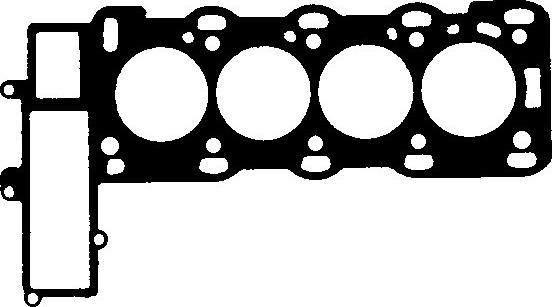BGA CH6598 - Garnitura, chiulasa allinparts.ro