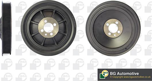 BGA DP9510 - Fulie curea, arbore cotit allinparts.ro