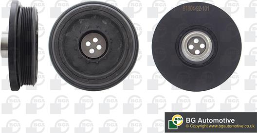 BGA DP0900 - Fulie curea, arbore cotit - allinparts.ro