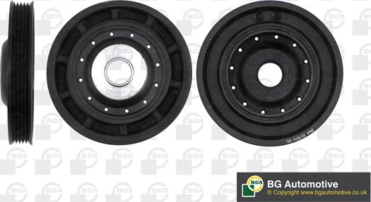 BGA DP0600 - Fulie curea, arbore cotit allinparts.ro