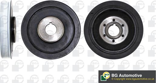 BGA DP0684 - Fulie curea, arbore cotit - allinparts.ro