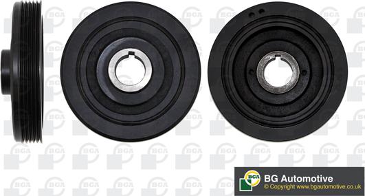 BGA DP0384 - Fulie curea, arbore cotit - allinparts.ro