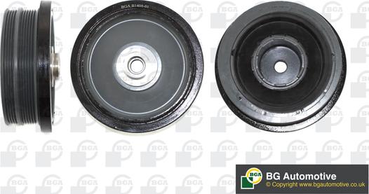 BGA DP0374 - Fulie curea, arbore cotit - allinparts.ro