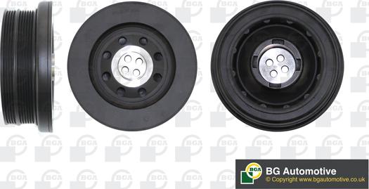 BGA DP1018 - Fulie curea, arbore cotit - allinparts.ro