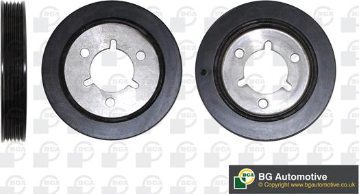BGA DP1039 - Fulie curea, arbore cotit - allinparts.ro