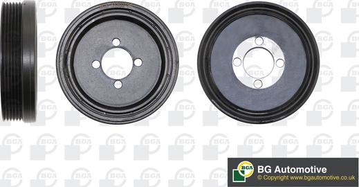 BGA DP1206 - Fulie curea, arbore cotit - allinparts.ro