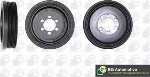 BGA DP1207 - Fulie curea, arbore cotit - allinparts.ro