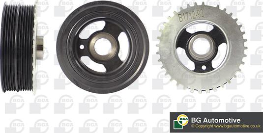 BGA DP2310 - Fulie curea, arbore cotit allinparts.ro