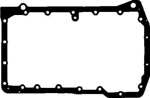 BGA OP8341 - Garnitura baie ulei - allinparts.ro