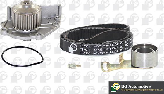 BGA TB7500CPK - Set pompa apa + curea dintata allinparts.ro