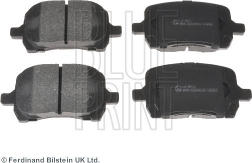 Blue Print ADA104264 - Set placute frana,frana disc allinparts.ro