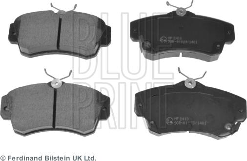 Blue Print ADA104201 - Set placute frana,frana disc allinparts.ro