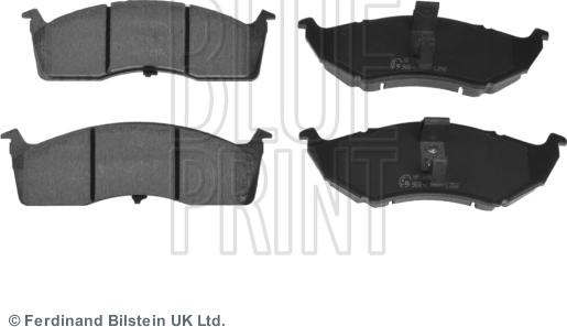 Blue Print ADA104202 - Set placute frana,frana disc allinparts.ro
