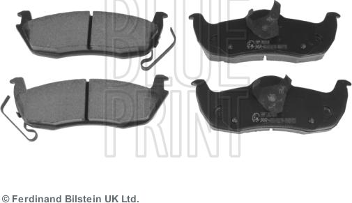 Blue Print ADA104220 - Set placute frana,frana disc allinparts.ro