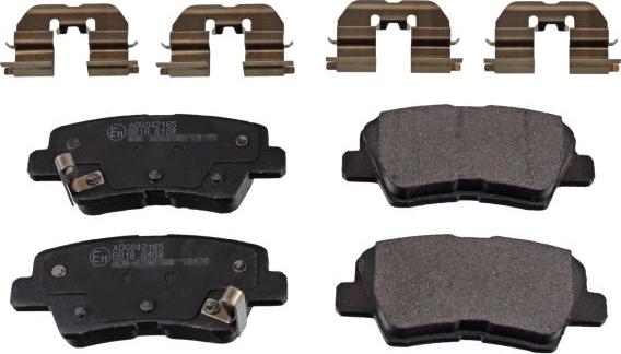 Blue Print ADG042165 - Set placute frana,frana disc allinparts.ro