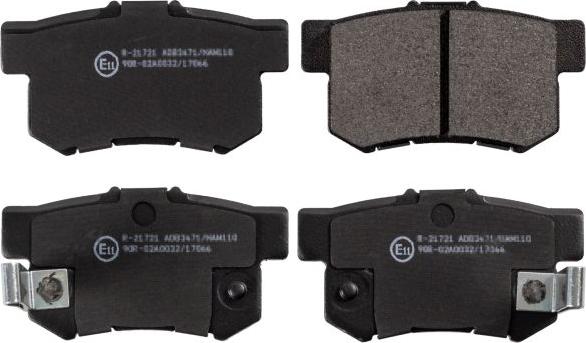 Blue Print ADH24247 - Set placute frana,frana disc allinparts.ro