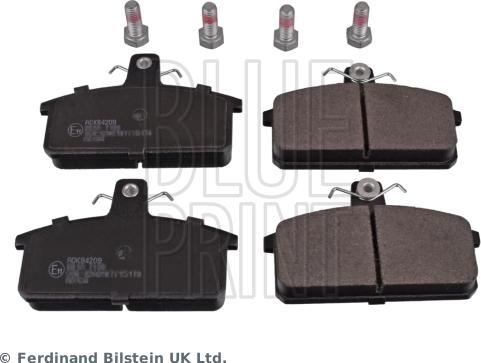 Blue Print ADK84209 - Set placute frana,frana disc - allinparts.ro