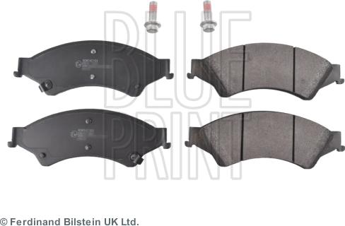 Blue Print ADM542104 - Set placute frana,frana disc - allinparts.ro